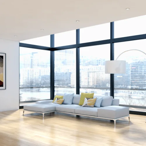 Custom windows for glass