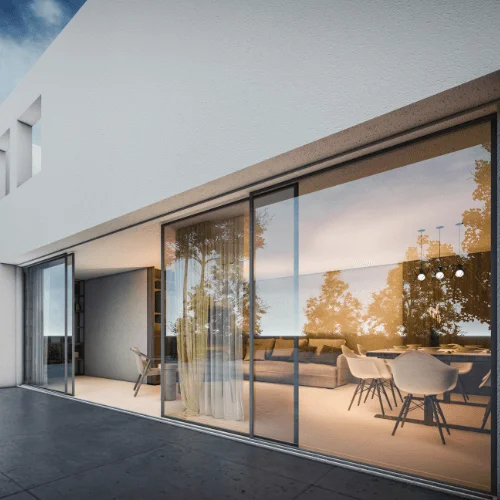 Sliding Aluminium doors