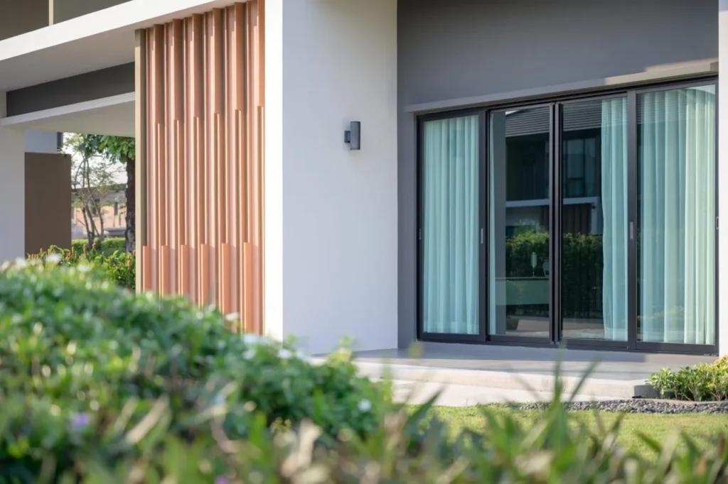 Sliding Glass Doors with Japanese Designs