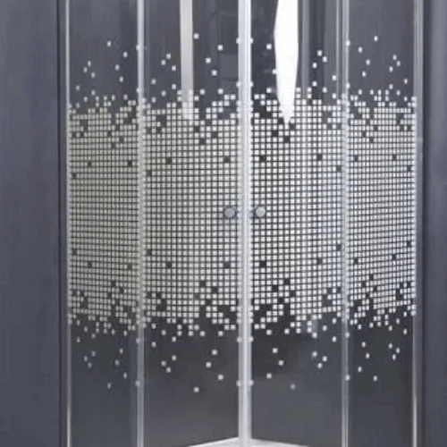 Frosted Glass Stickers for Shower Enclosures