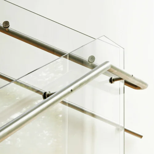 Staircase Glass Risers